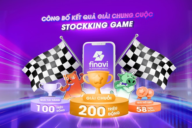 Chứng khoán JBSV trao thưởng 888 triệu đồng cho người chơi StockKing Game