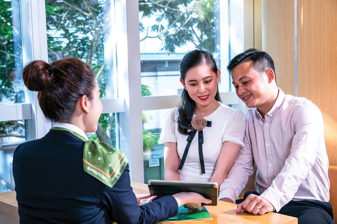 Vietcombank đang dẫn đầu ngành về quy mô lợi nhuận, với lợi nhuận riêng lẻ năm 2023 ước đạt 40.400 tỷ đồng