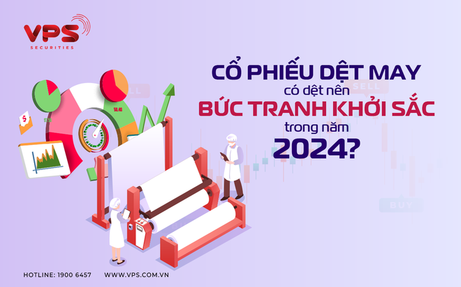 Cổ phiếu dệt may có dệt nên bức tranh khởi sắc trong năm 2024?