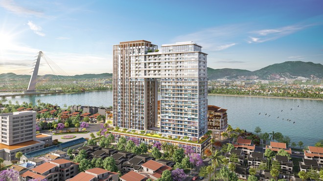 Phối cảnh minh họa Sun Ponte Residence. Ảnh Sun Property