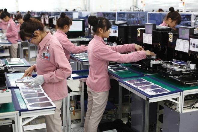 Điện thoại và linh kiện là mặt hàng xuất khẩu lớn thứ hai của Việt Nam