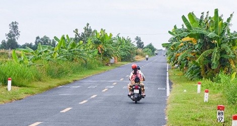 Một đoạn hàng lang ven biển phía Nam qua Cà Mau.