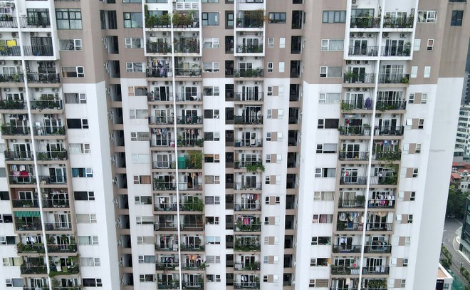 Giá căn hộ chung cư vẫn tăng đều, bất chấp mức độ quan tâm giảm. Ảnh: Dũng Minh 