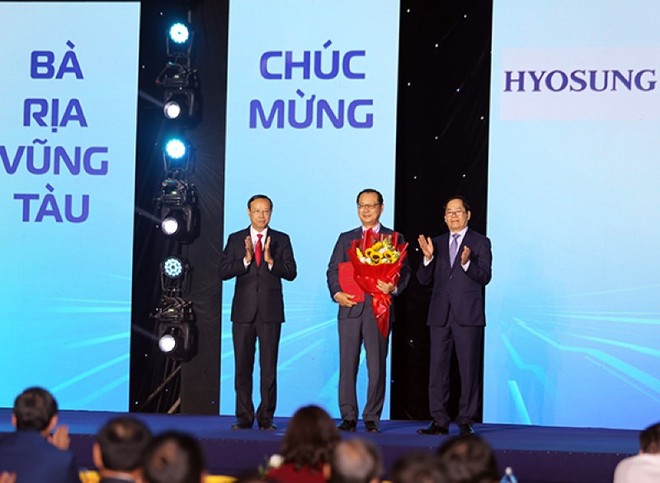 Dự án 730 triệu USD của Tập đoàn Hyosung, đầu tư tại Bà Rịa - Vũng Tàu, chính là dự án đầu tư nước ngoài có quy mô lớn nhất kể từ đầu năm tới nay.