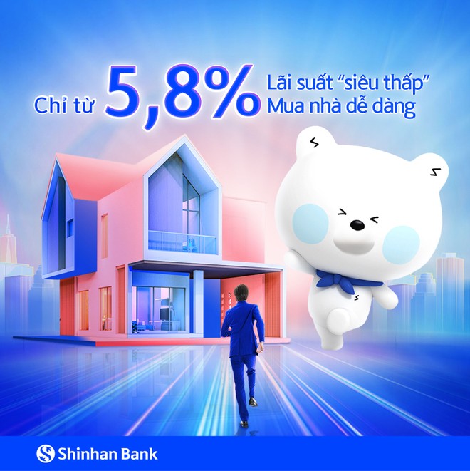 Shinhan Bank triển khai lãi suất vay ưu đãi chỉ từ 5%