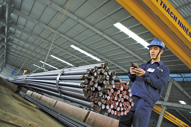 Chỉ số Sản xuất công nghiệp 5 tháng đầu năm tăng 6,8%. Ảnh: Dũng Minh