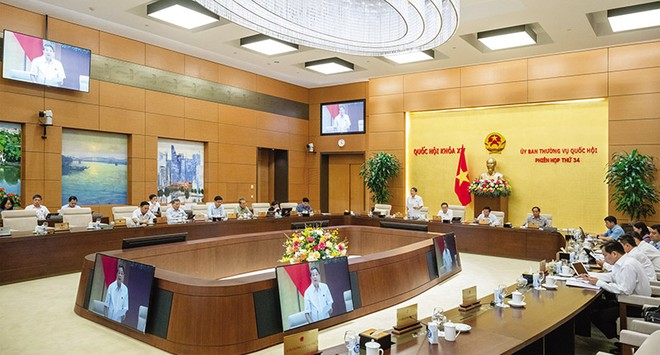 Phó chủ tịch Quốc hội Nguyễn Đức Hải phát biểu kết luận