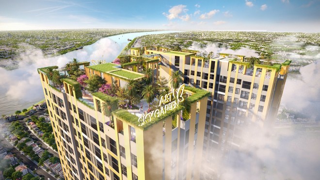 Không gian săn mây độc đáo giữa lưng chừng trời tại A&T Sky Garden