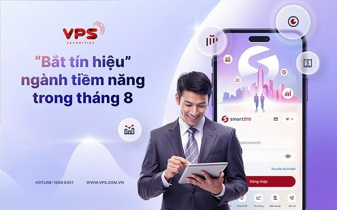 “Bắt tín hiệu” ngành tiềm năng trong tháng 8