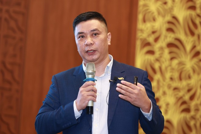 Ông Nguyễn Minh Tuấn, CEO AFA Capital, Đồng sáng lập Cộng đồng Cố vấn tài chính Việt Nam. (Ảnh: Chí Cường) 