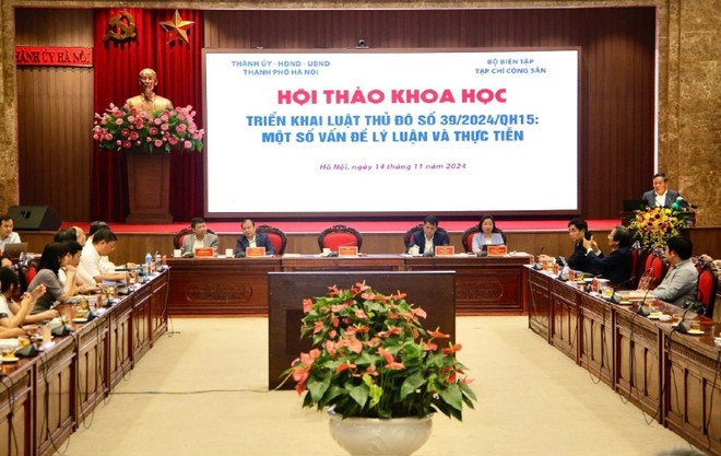 Toàn cảnh hội thảo.