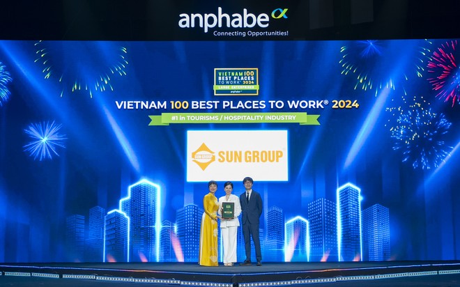 Sun Group lần thứ 5 liên tiếp được vinh danh trong “Top 100 nơi làm việc tốt nhất Việt Nam”