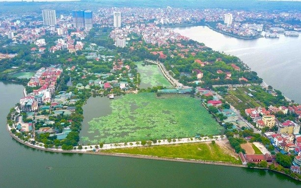 Hà Nội duyệt đồ án Quy hoạch chi tiết trục không gian trung tâm bán đảo Quảng An 