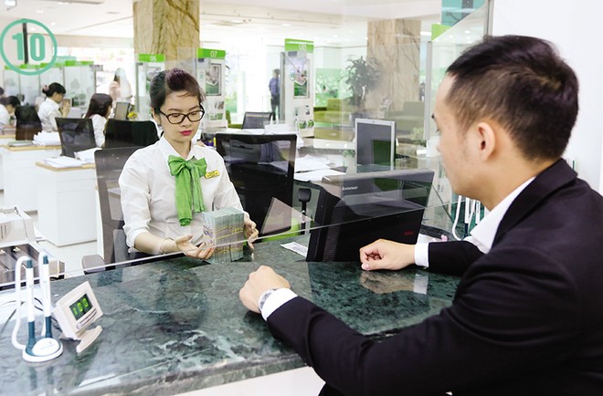 Với đợt tăng vốn sắp tới, Vietcombank vươn lên vị trí số 1 về vốn điều lệ trong hệ thống ngân hàng Việt Nam. Ảnh: Đ.T 