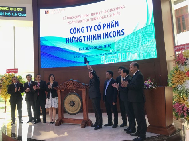 Cổ phiếu Hưng Thịnh Incons (HTN) tăng kịch trần phiên chào sàn 