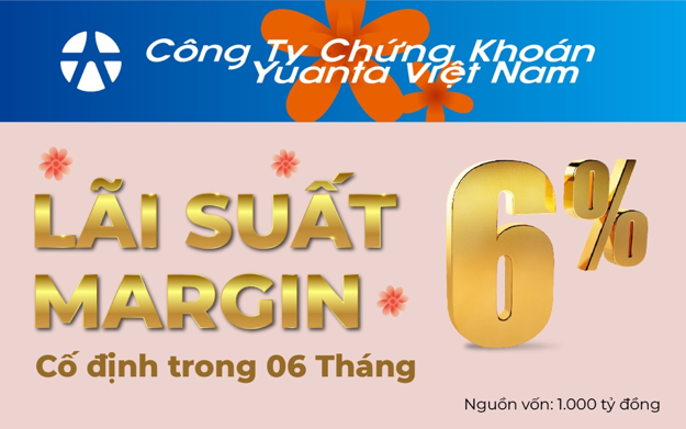 Lãi suất chỉ 6%/năm tính từ ngày mở tài khoản trong thời gian diễn ra chương trình