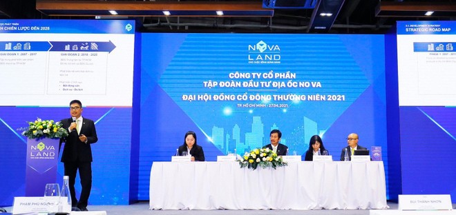 ĐHCĐ Novaland (NVL): Giai đoạn 2021-2023 lợi nhuận ước đạt 2 tỷ USD, tăng thêm 10.000 ha quỹ đất đến 2030