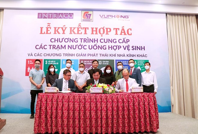 C47 ký hợp tác chiến lược 3 bên cung cấp nước sạch và giảm phát thải nhà kính