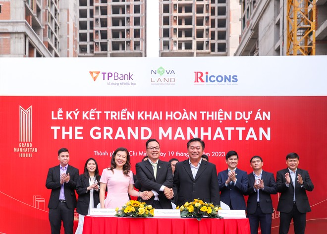 Dự án The Grand Manhattan của Novaland được TPbank cấp vốn để tái khởi động