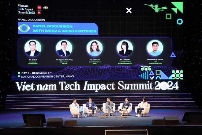 VTIS 2024 mang đến phiên thảo luận về xu hướng đầu tư vào các startup công nghệ thế hệ mới, thế hệ Web 3.