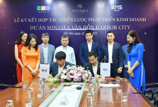 CEO Group hợp tác với BHS Group phát triển kinh doanh dự án Sonasea Vân Đồn Harbor City