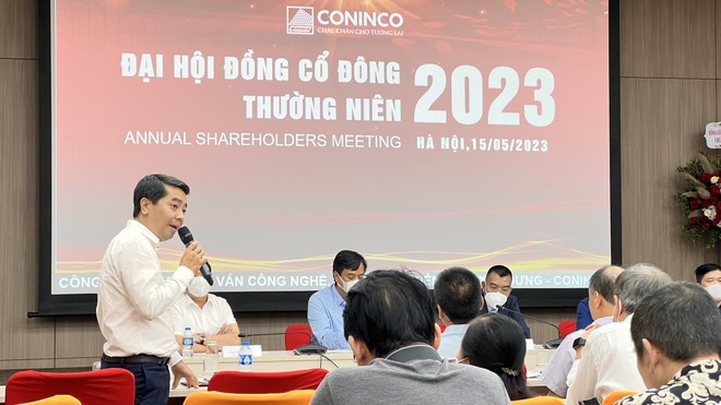 ĐHCĐ Coninco (CNN): Nhiều vấn đề chưa được giải quyết