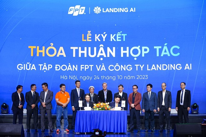 FPT và Landing AI ký kết hợp tác chiến lược.