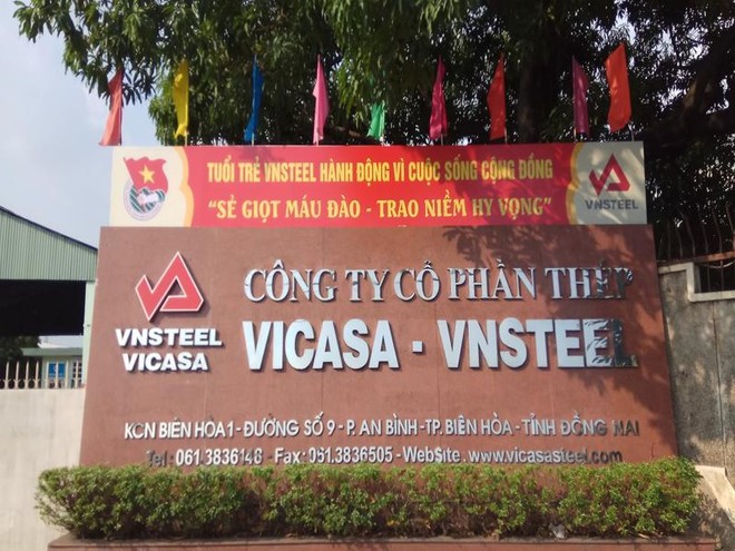 Thép Vicasa (VCA) trả cổ tức năm 2020 bằng tiền, tỷ lệ 10%