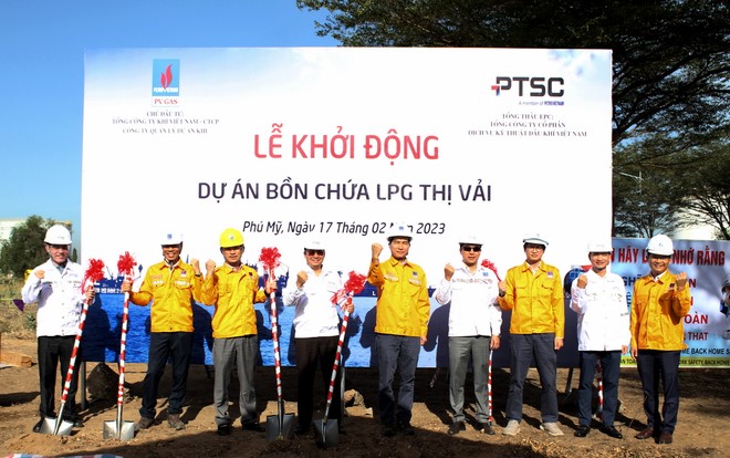 PV GAS (GAS) khởi động Dự án Bồn chứa LPG Thị Vải