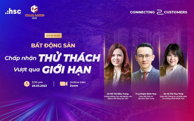 Giám đốc đầu tư Nam Long (NLG) tại hội thảo HSC: Năm 2023, mục tiêu bán hàng đạt 10.000 tỷ đồng, thu về 500 tỷ đồng lợi nhuận 