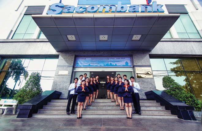 Năm nay, Sacombank sẽ nâng cấp chi nhánh tại Lào thành ngân hàng con
