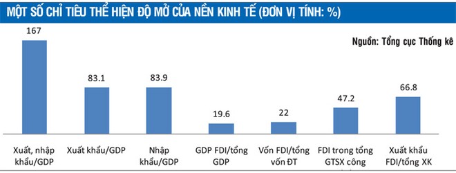 Độ mở của nền kinh tế dưới các góc nhìn