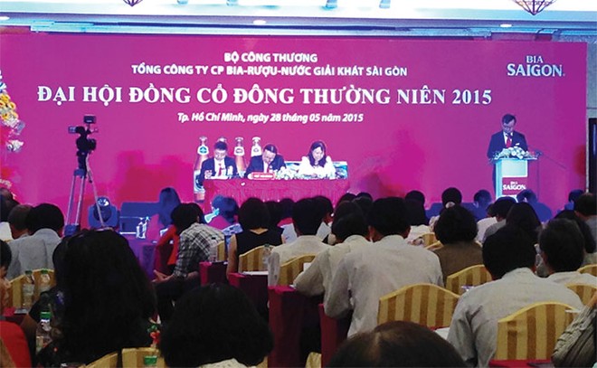 Cổ đông Nhà nước hiện nắm giữ tới 89,59% cổ phần Sabeco