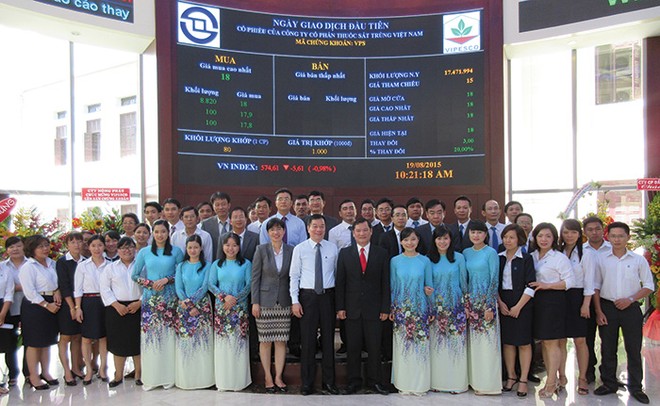Chào sàn HOSE từ ngày 19/8/2015, cổ phiếu VPS góp mặt vào danh mục cổ phiếu có yếu tố cơ bản tốt