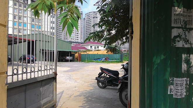 Khu đất hoang 6 năm của Dự án Chung cư Nhân chính