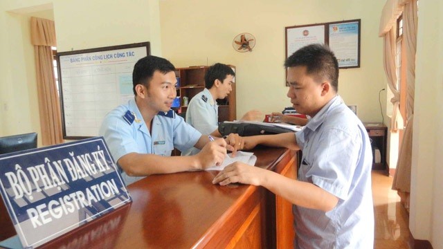Thời gian trung bình từ khi doanh nghiệp đăng ký tờ khai đến khi quyết định thông quan đối với hàng xuất khẩu chỉ còn 6 giờ 58 phút 55 giây (Ảnh minh hoạ)