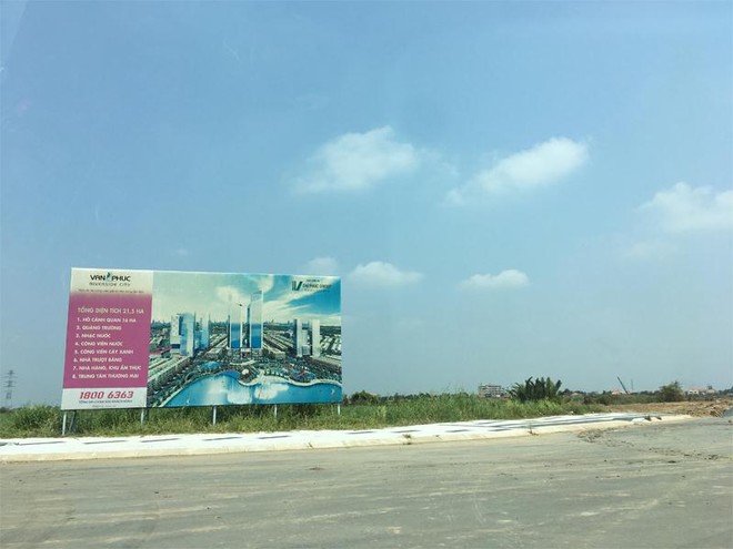 Dự án Khu đô thị Vạn Phúc Riverside sau 13 năm triển khai vẫn đang trong vòng kiện tụng. Ảnh: Gia Huy