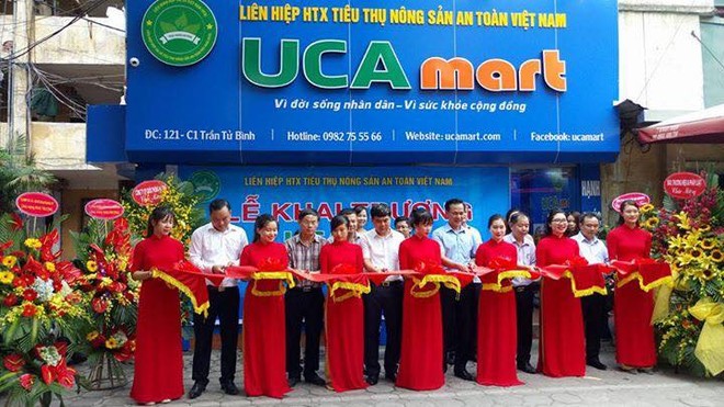 Tính đến thời điểm này, UCA đã mở được 7 điểm cung cấp nông sản an toàn, truy xuất được nguồn gốc trong kế hoạch mở 20 điểm của năm 2017.