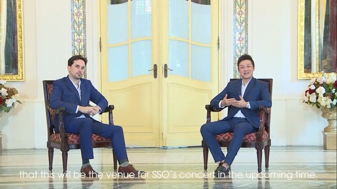 Nhạc trưởng Olivier Ochanine chia sẻ những định hướng tương lai cho dàn giao hưởng SSO