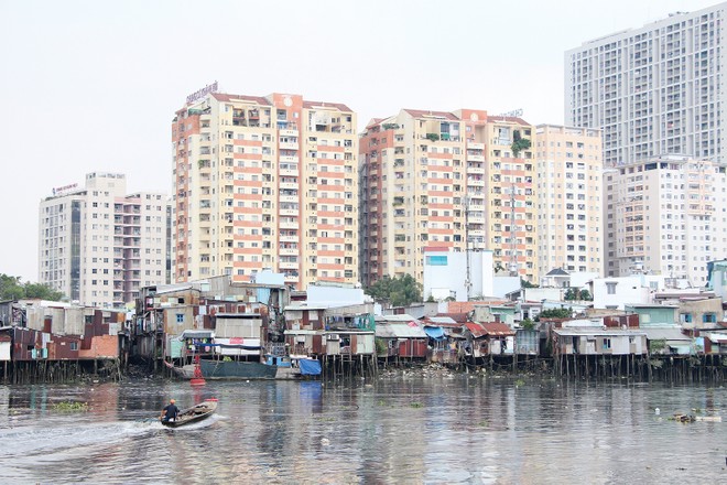 Nhu cầu cao, nhưng căn hộ vừa túi tiền đang dần mất hút trên thị trường. Ảnh: Trọng Tín