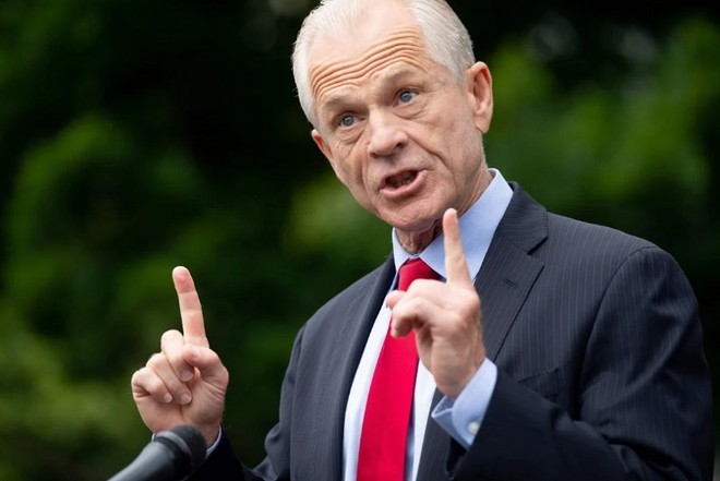 Cố vấn thương mại Nhà Trắng Peter Navarro. Ảnh: AFP