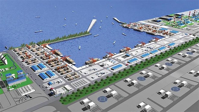 Với năng lực tiếp nhận tàu tải trọng 100.000 tấn, cảng quốc tế Mỹ Thủy sẽ góp phần quan trọng vào việc trung chuyển hàng hóa, thúc đẩy phát triển kinh tế - xã hội của địa phương và khu vực.