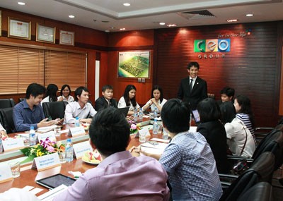 CEO Group gặp gỡ các quỹ đầu tư và CTCK lớn