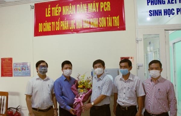 BSR bàn giao hệ thống máy xét nghiệm SARS-CoV-2