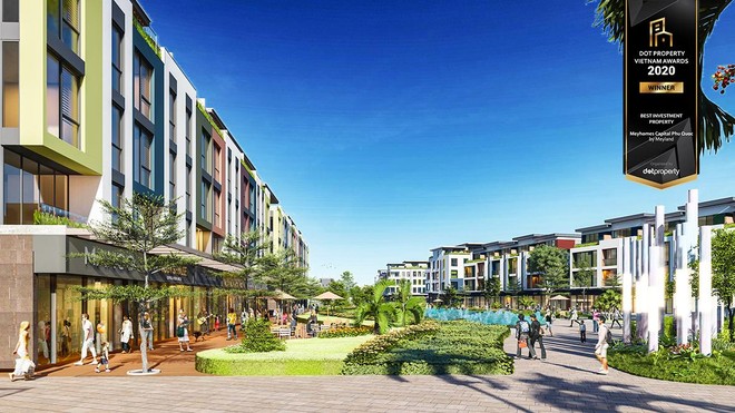 Meyhomes Capital Phú Quốc là dự án đầu tư tốt nhất năm 2020 - Best Investment Propety Vietnam 2020". 