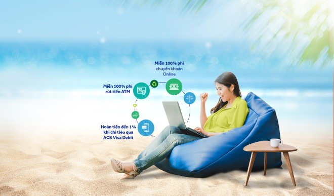 ACB miễn phí tài khoản lương ưu đãi Eco Plus dành cho cán bộ nhân viên, đối tác