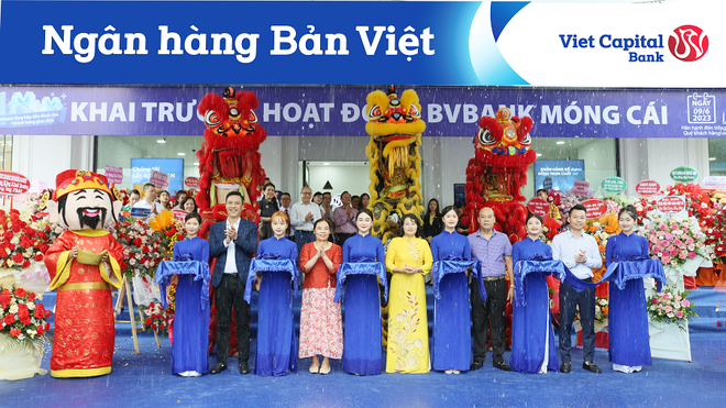 BVBank khai trương trụ sở mới phòng giao dịch Móng Cái