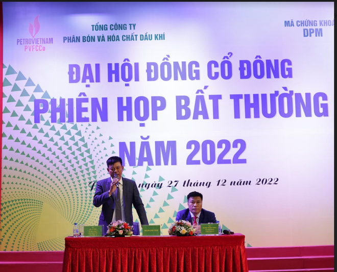 DPM chốt thông qua mức chia cổ tức năm 2022 tỷ lệ 70% bằng tiền 