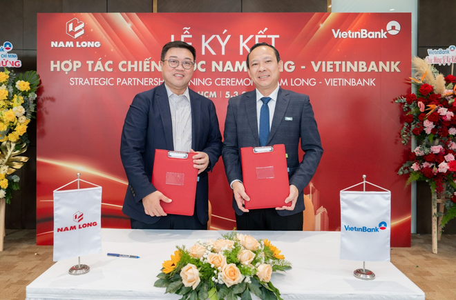 Nam Long và VietinBank ký kết hợp tác chiến lược