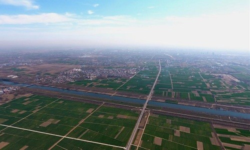 Hùng An bao phủ diện tích khoảng 2.000 km2. Ảnh: Xinhua